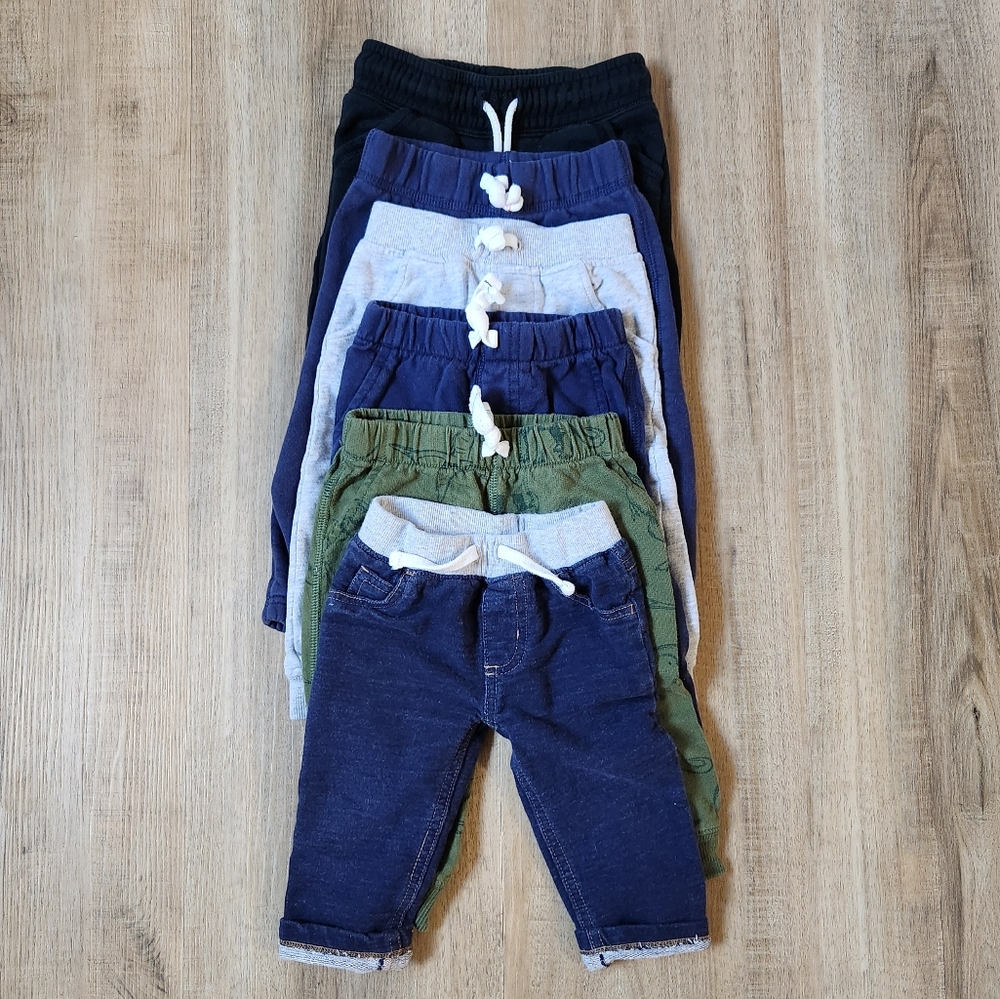 Carters, Cat & Jack 12M Pants Bundle